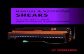 manual & motorized shears