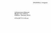 Infotainment manual - Insignia, v.2 (rev ), en-GB