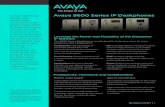 Avaya 9600 Series IP Deskphones - Brochure