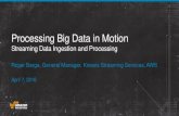 Roger Barga - Processing Big Data in Motion