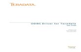 ODBC Driver for Teradata User Guide - Anatella