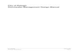 City of Raleigh Stormwater Management Design Manual