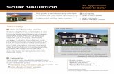 Solar Valuation: An Appraiser's Guide to Solar