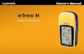 Garmin: ETrex H Owner's Manual
