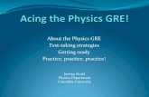 Acing the Physics GRE