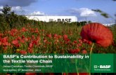 BASF's Contribution to Sustainability in the Textile Value Chain