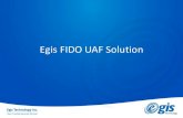Egis FIDO UAF Solution