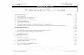 Air Handling Unit (AHU) Controller Technical Bulletin