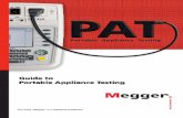 Megger, Guide to Portable Appliance Testing