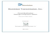 Dominion Transmission, Inc. Hastings Compressor Station