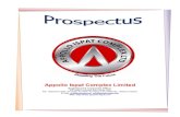 Appollo Ispat Complex Ltd---- Prospectus
