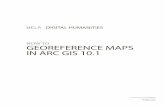 GEOREFERENCE MAPS IN ARC GIS 10.1