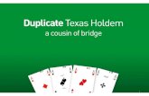 Duplicate Texas Holdem