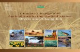 Climate Change and Agriculture in the United States: Effects