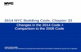 2014 NYC Building Code, Chapter 33