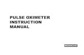 Pulse Oximeter instructiOn manual - pulsoximeter