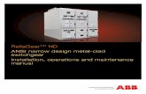 ReliaGearTM ND ANSI narrow design metal-clad switchgear ...
