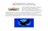 RESTORATIVE JUSTICE / RESTORATIVE DISCIPLINE