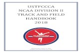 USTFCCCA NCAA DIVISION II TRACK AND FIELD HANDBOOK 2016