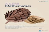 A Level Mathematics sample assessment materials - Draft