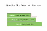 Retailer Site Selection Process