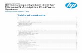 HP ConvergedSystem 300 for Microsoft Analytics Platform System ...