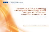 Terminal handling charges during and after the liner conference era
