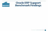 Oracle ERP Support Benchmark Findings