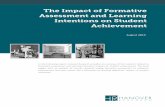 The Impact of Formative Assessment and Learning Intentions on ...