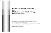Energy Bandwidth for Petroleum Refining Processes