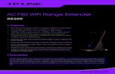 AC750 WiFi Range Extender