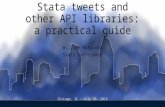 Stata Tweets and other web APIs: A practical guide
