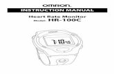 HR-100C: Instruction Manual