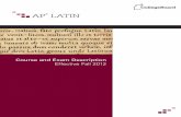 AP Latin Course & Exam Description