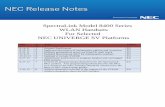SpectraLink Model 8400 Series WLAN Handsets For Selected NEC ...