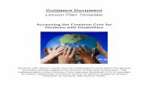 Guidance Document Lesson Plan Template Accessing the Common ...
