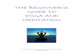 PDF BEGINNER'S GUIDE TO YOGA AND MEDITATION