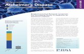 Medicines in Development for Alzheimer's Disease