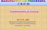 Fundamentals of Cutting - IITK