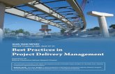 Best Practices in Project Delivery Management