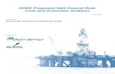 BSEE Proposed Well Control Rule Cost and Economic Analysis