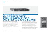 G-Series Site Equipment for ASTRO 25 Systems Data Sheet