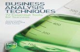 business analysis techniques - bcs