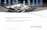 Keeping SAP Financial Processes Compliant