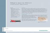 What's New in NX 8.5 Fact Sheet