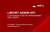 LIBVIRT ADMIN API - linux-kvm.org