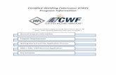 AISC/CWF Annual Renewal