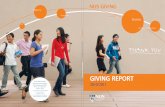 giving report - NUS Giving