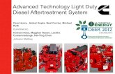 Advanced Technology Light Duty Diesel Aftertreatment System