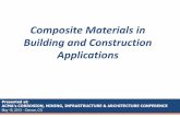 Composite Materials in Building and Construction Applications